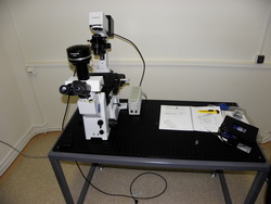 microscop inversat